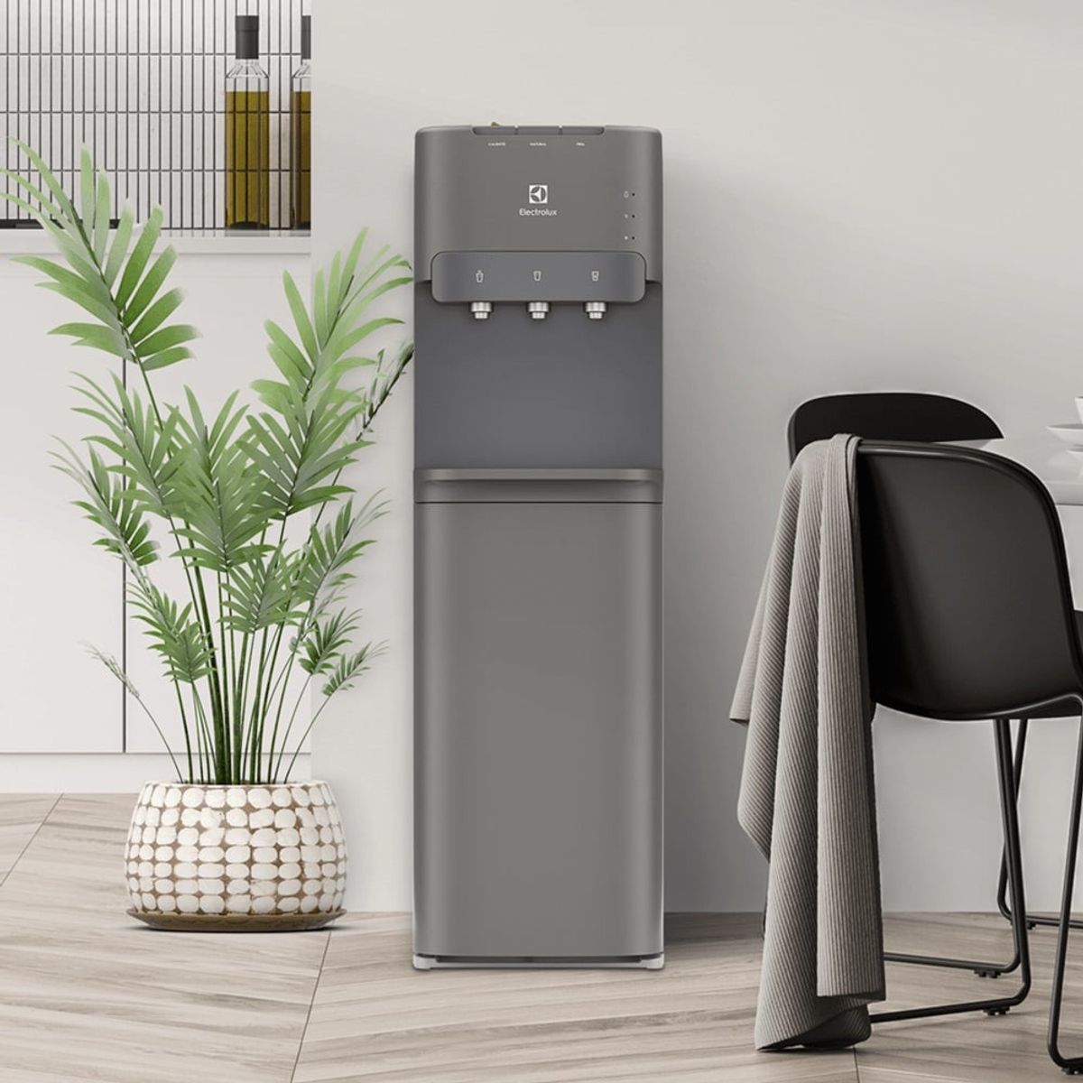 ELECTROLUX - Dispensador de Agua Electrolux Botellón Oculto Gris ED30SR