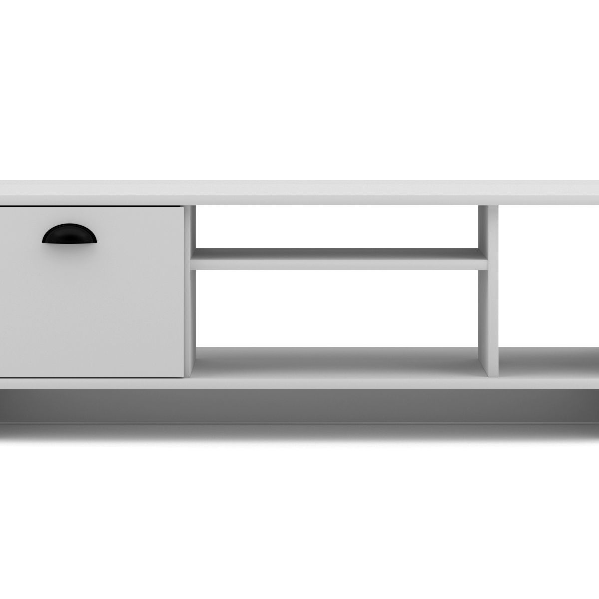 TU MESITA - Mesa de Centro Moderna Stefany color Blanco TU MESITA