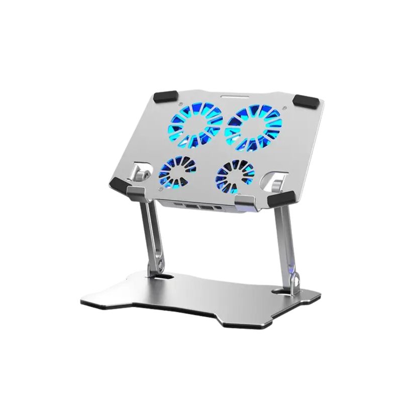 SEISA - Soporte De Aluminio Para Tablet Ajustable Cooler Base para Ipad