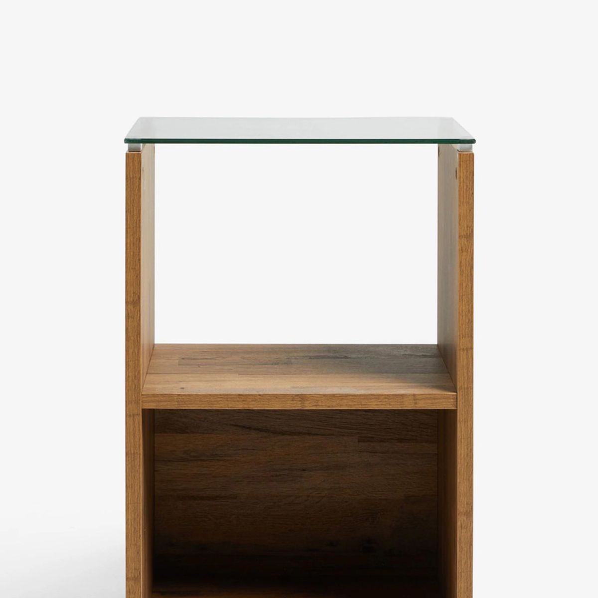 TU MESITA - Mesa Lateral Multiusos Piastri color marrón TU MESITA