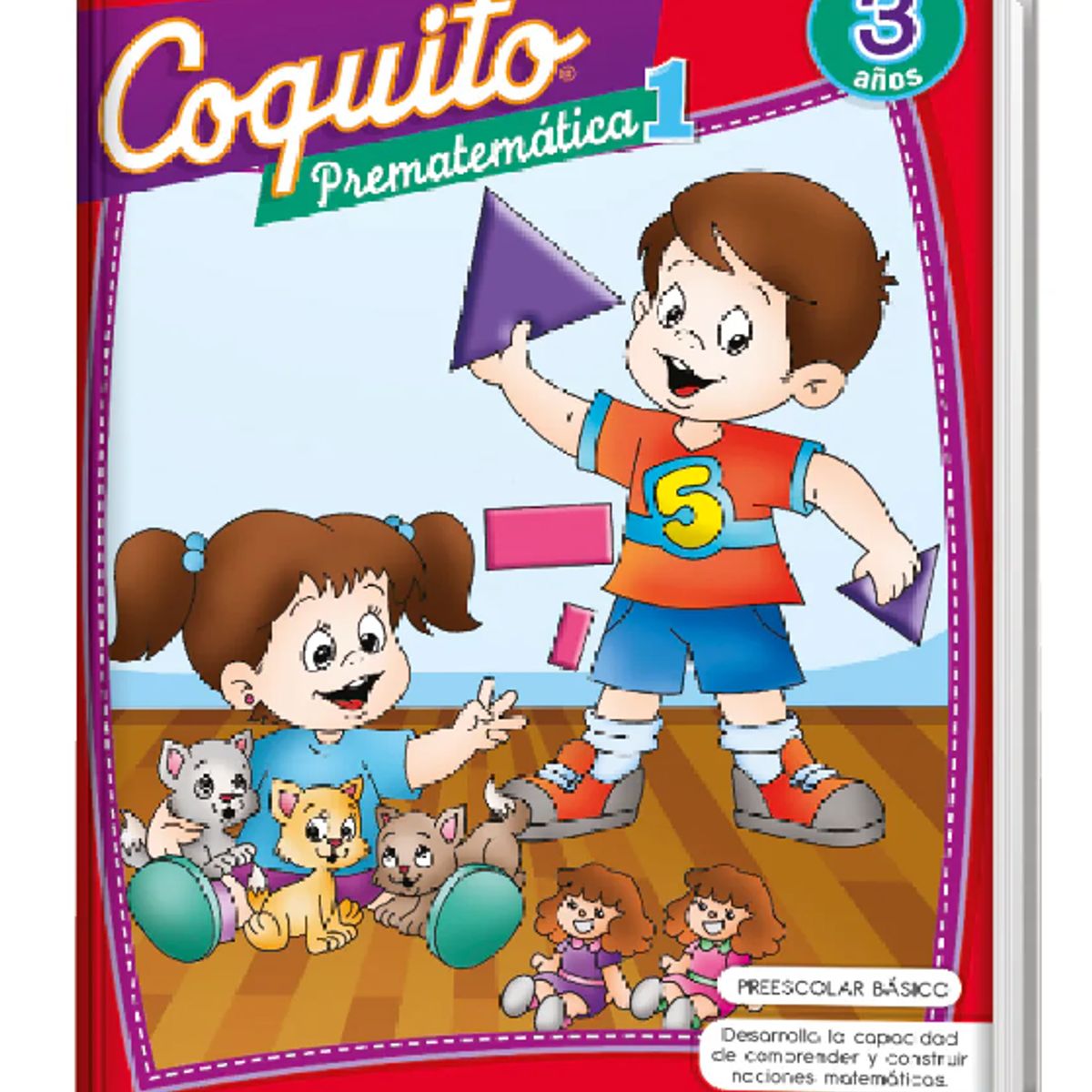 EDICIONES COQUITO - Libro infantil Pre Matemática 1