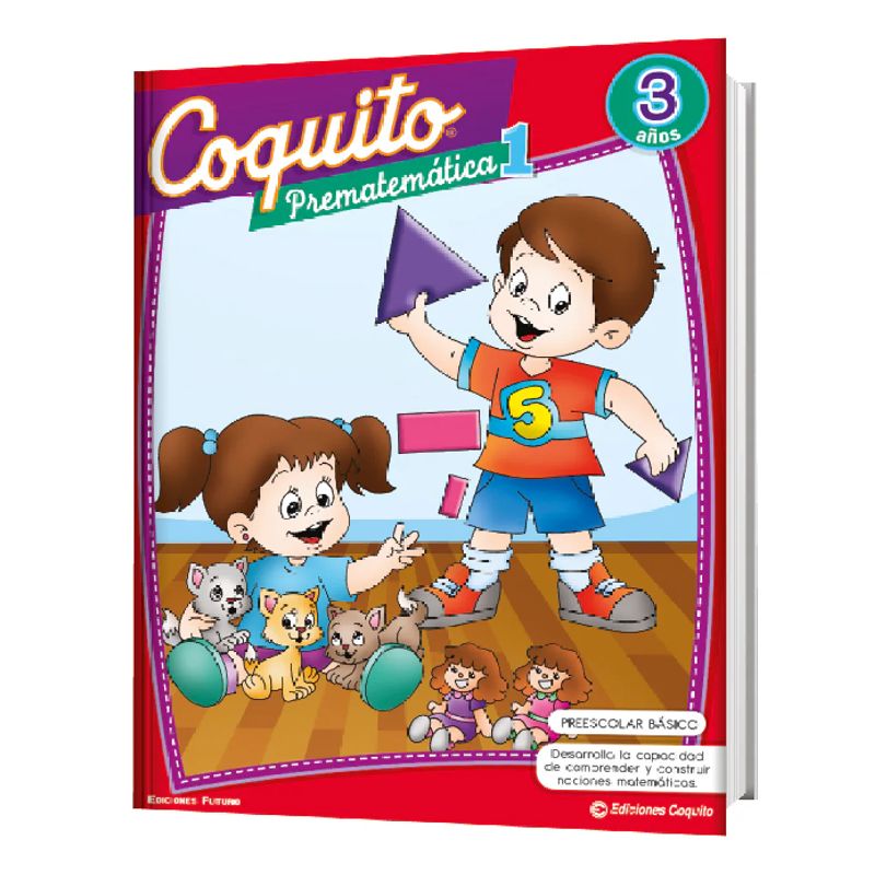 EDICIONES COQUITO - Libro infantil Pre Matemática 1