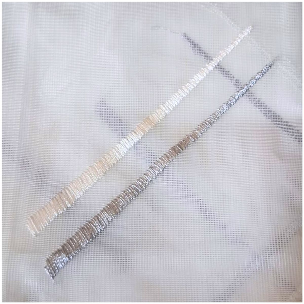 INSPIRA MARKET - Cortina de Voile cortina elegante 140 X 240 cm SET