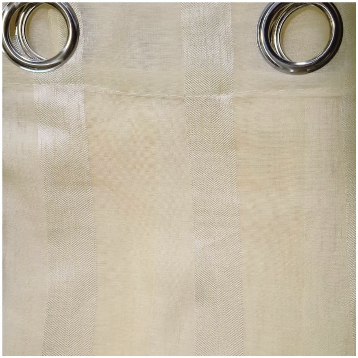 INSPIRA MARKET - Cortina de Voile cortina elegante 140 X 240 cm SET