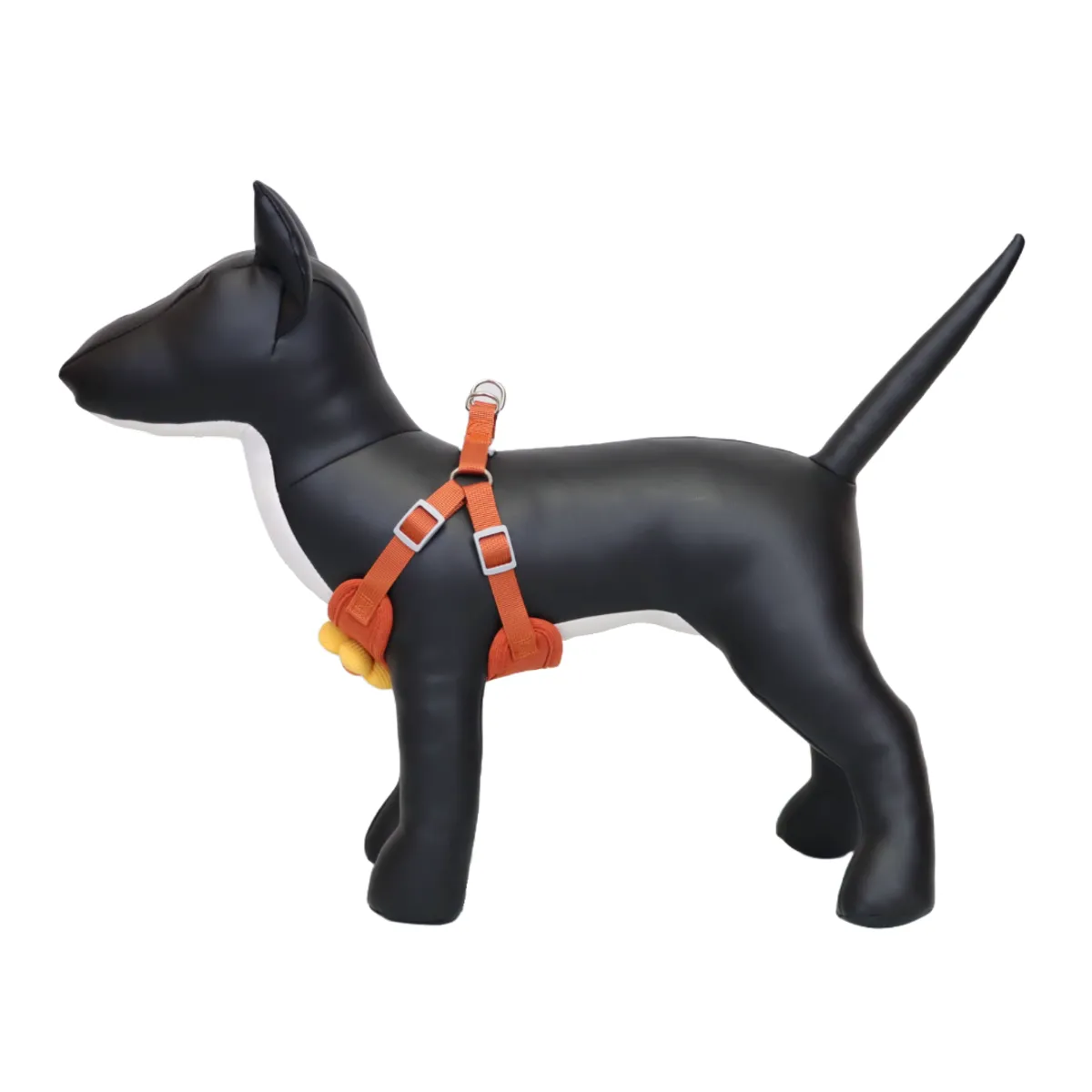 GENERICO - ARNÉS ROJO TALLA L PARA PERRO CON DECORACIÓN DE FLOR