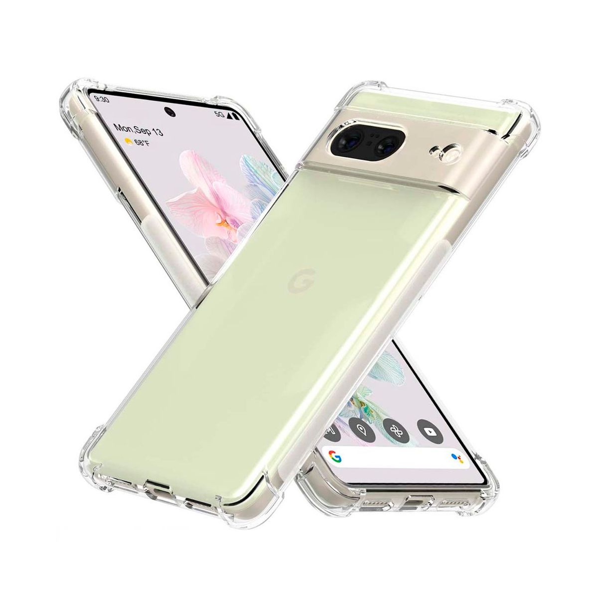 GENERICO - Funda Protector Case GOOGLE PIXEL 7 - TRANSPARENTE ANTI IMPACTO