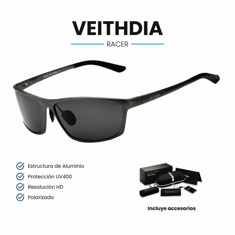 VEITHDIA - Lentes de Sol VEITHDIA Racer - Polarizados - UV400