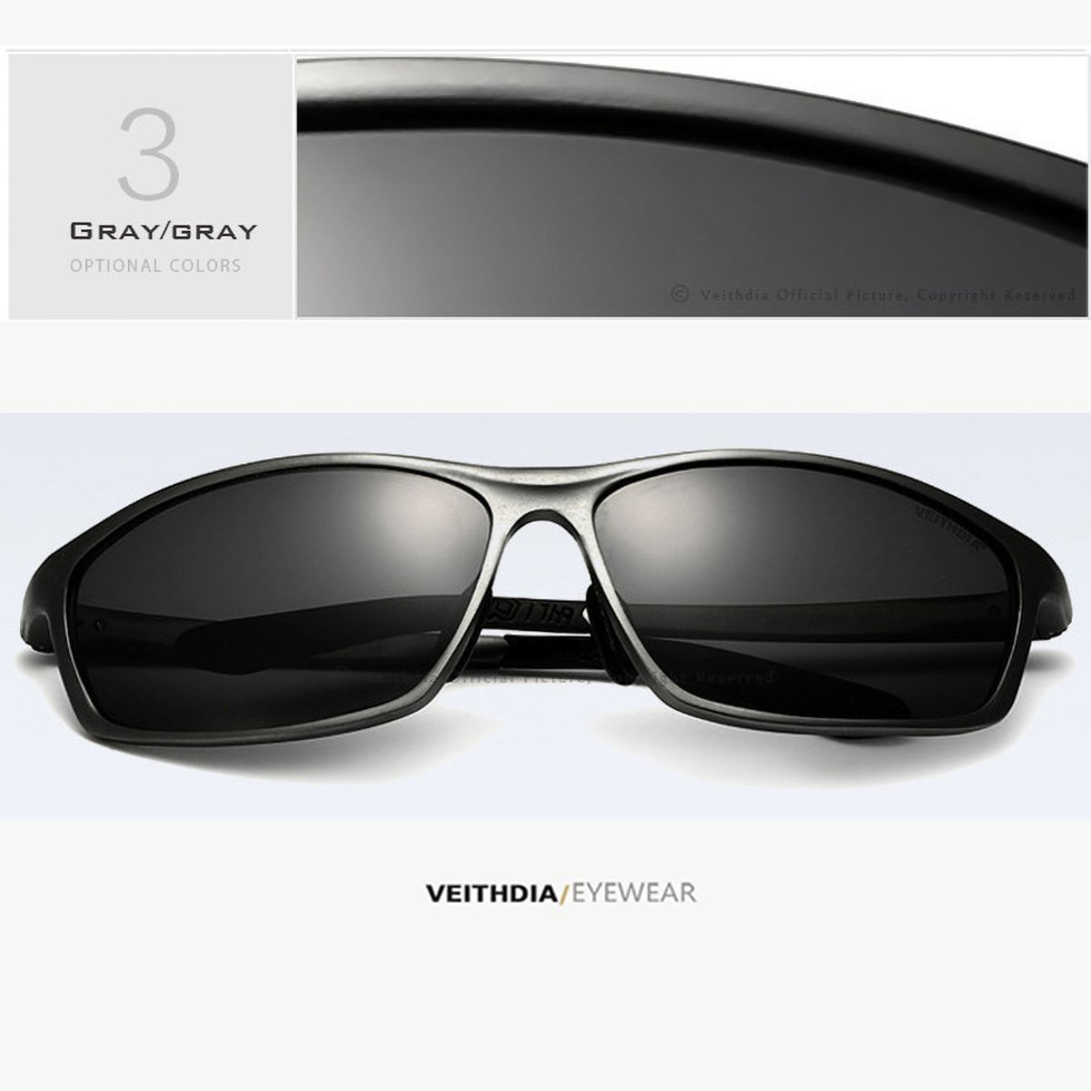 VEITHDIA - Lentes de Sol VEITHDIA Racer - Polarizados - UV400