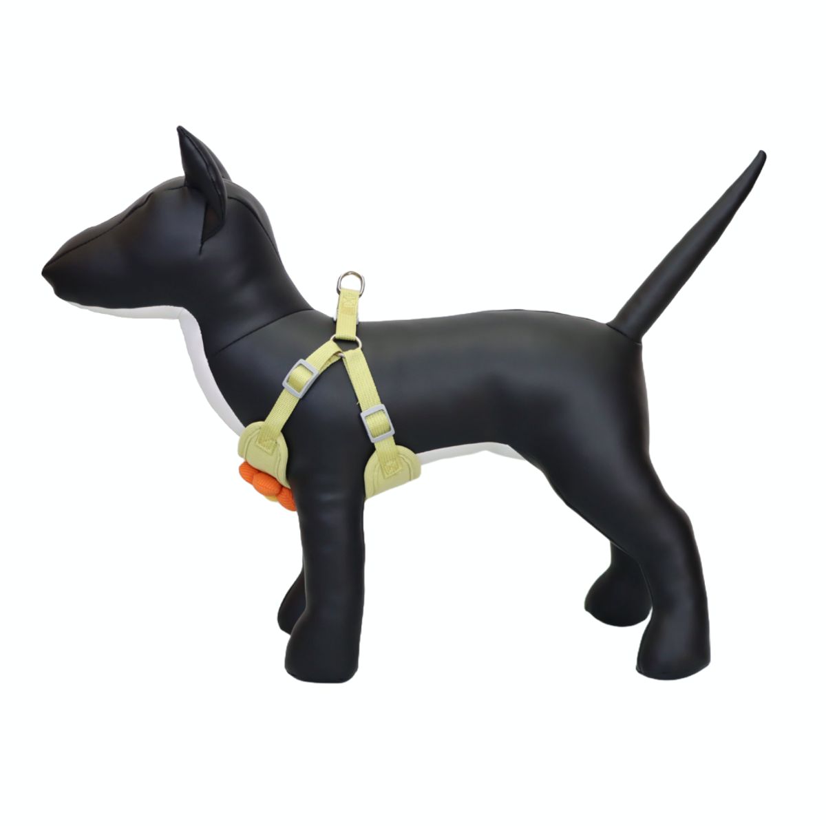 GENERICO - ARNÉS VERDE CLARO TALLA XL PARA PERRO CON DECORACIÓN DE FLOR