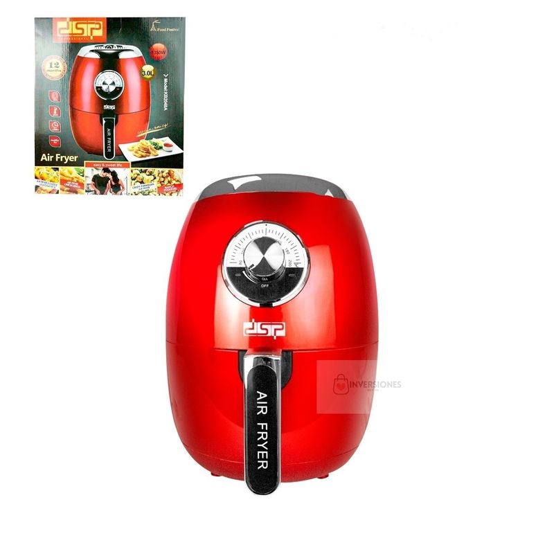 Dsp - Freidora de Aire 3 L DSP KB2048A Roja
