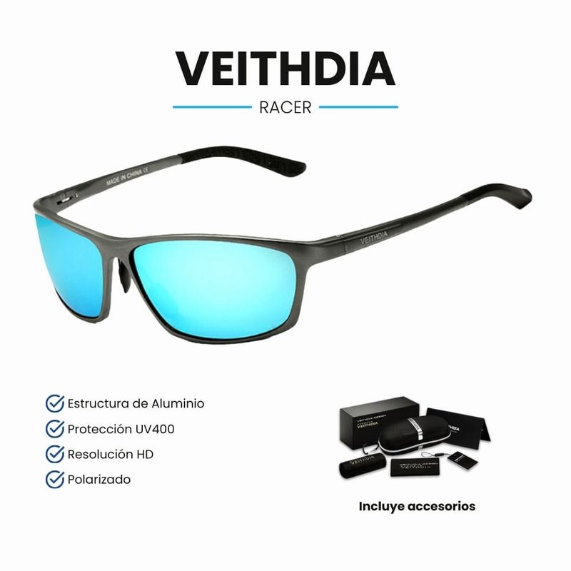 VEITHDIA - Lentes de Sol VEITHDIA Racer - Polarizados - UV400