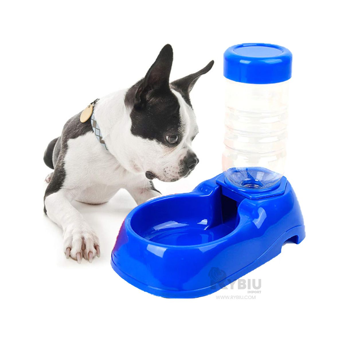 GENERICO - Estacion de Agua para Mascotas Azul Y+Post-it Adhesivos