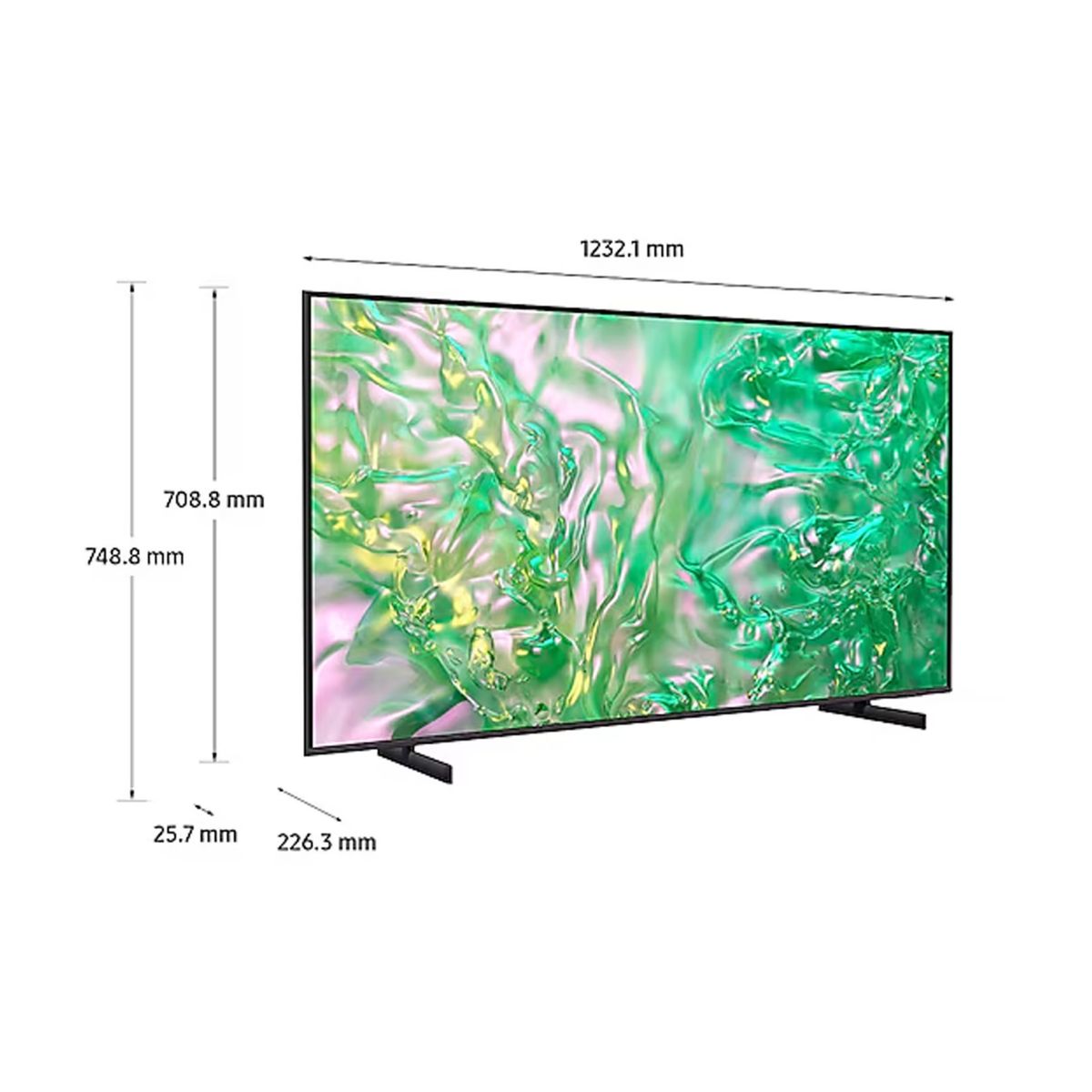 SAMSUNG - Televisor Samsung 55 UHD Crystal 4K Tizen OS Smart TV UN55DU8000