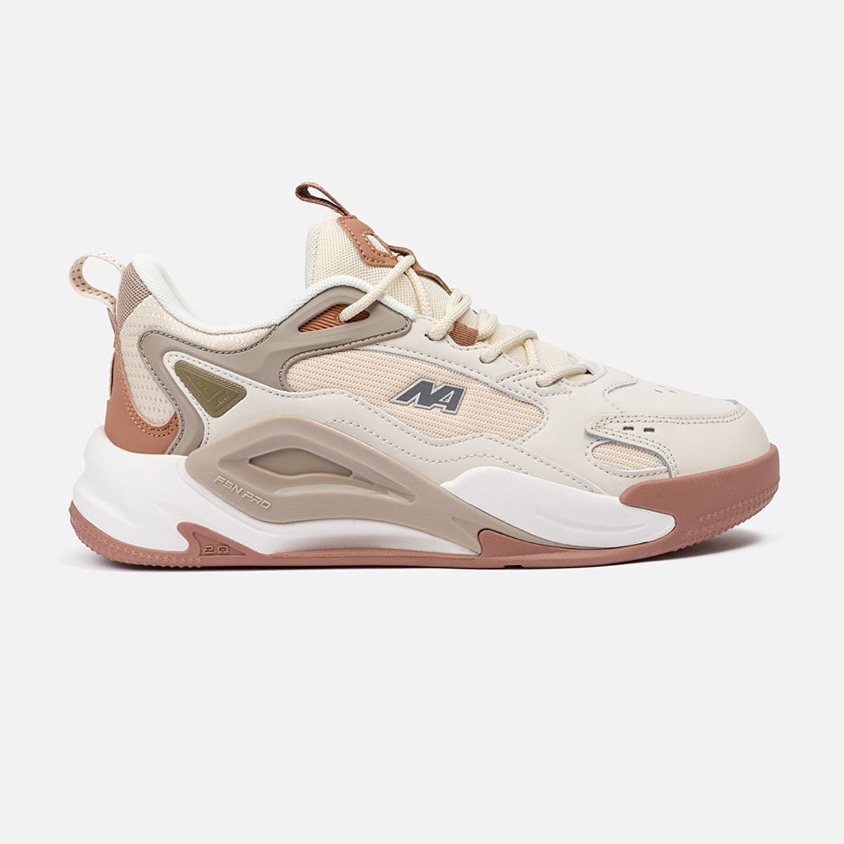 NEW ATHLETIC - Zapatillas New Athletic Lifestyle Fnspro74 Beige Con Marrón Hombre