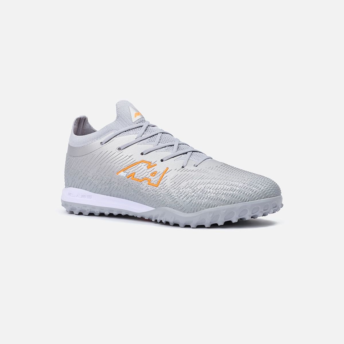 NEW ATHLETIC - Zapatillas New Athletic Football Slabs93 Gris Con Naranja Niño