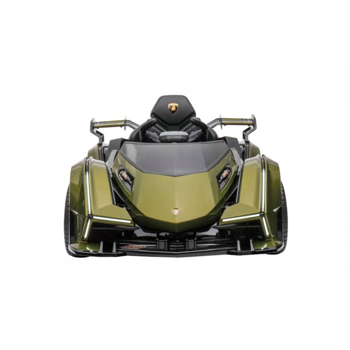 LAMBORGHINI - Carro a Bateria para Niños Lamborghini Visión Verde Militar