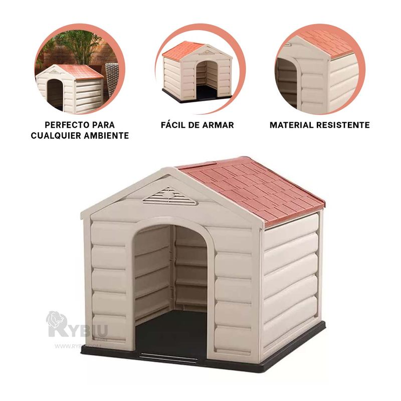 GENERICO - Hogar Util para Mascotas Comodo y Grande Y+Ligas de Regalo