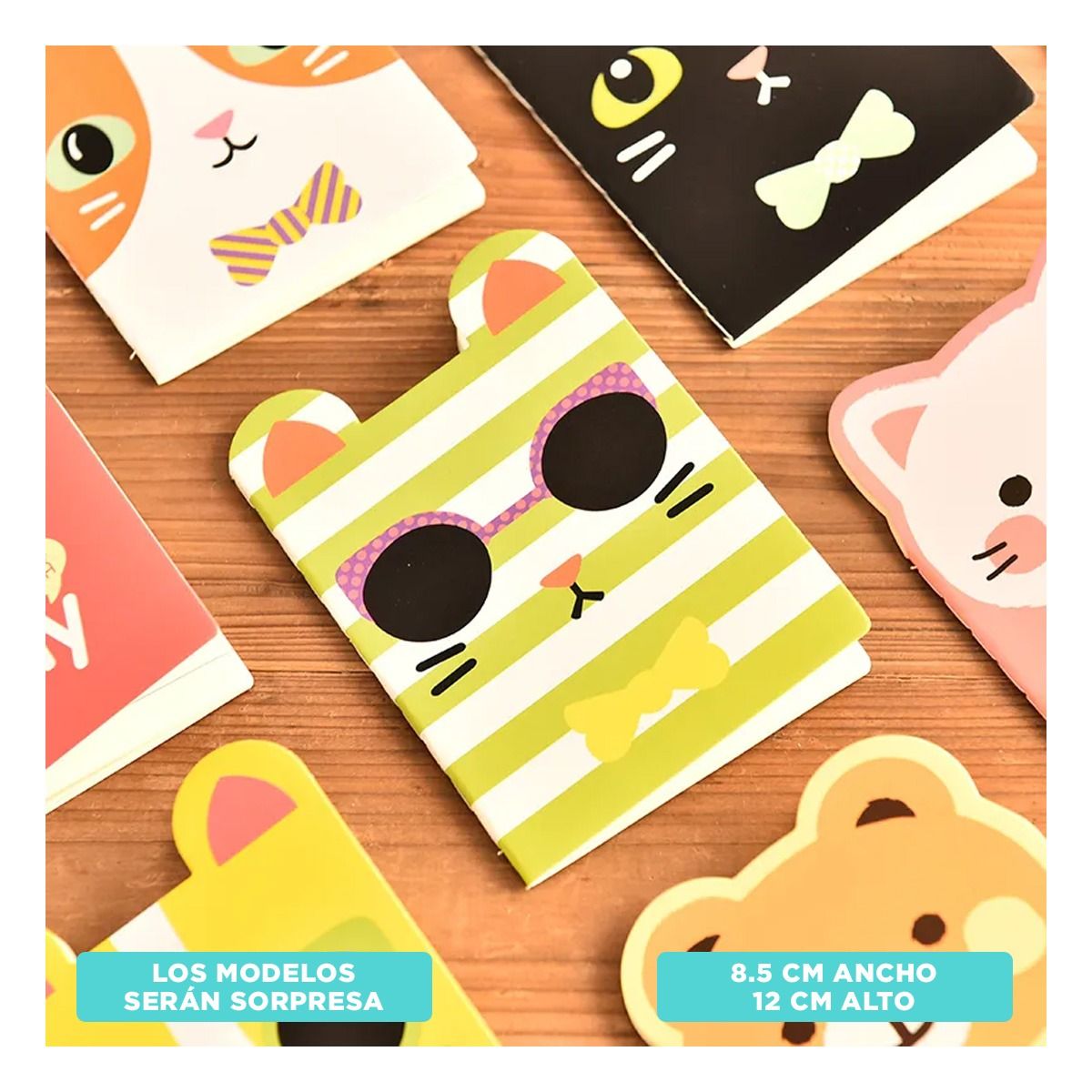 GENERICO - Caja de Aseo para Mininos de Color Plomo Y+Regalo Agendita