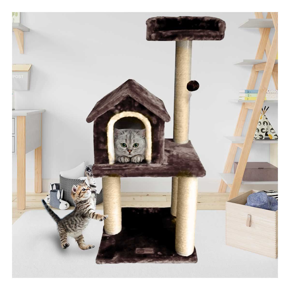 GENERICO - Gym Resistente y Duradero de Color Marron Y+Regalo Stickers