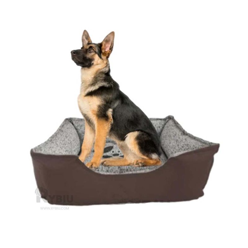 RYBIU IMPORT - Camita Duradero de Perro Marron XL Y+Post-it Adhesivos