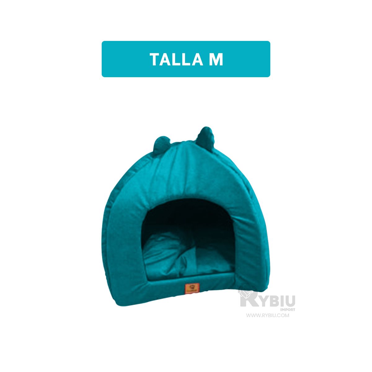 RYBIU IMPORT - Colchon Resistente de Iglu en Verde Agua Y+Regalo Stickers