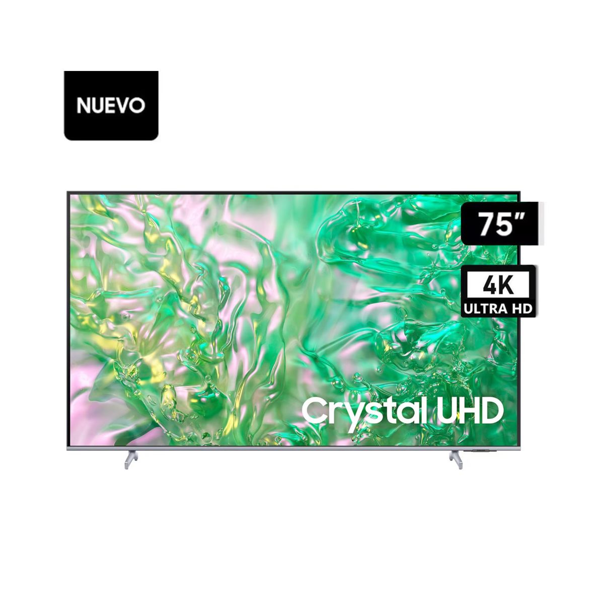 SAMSUNG - Televisor Samsung 75 UHD Crystal 4K Tizen OS Smart TV UN75DU8000