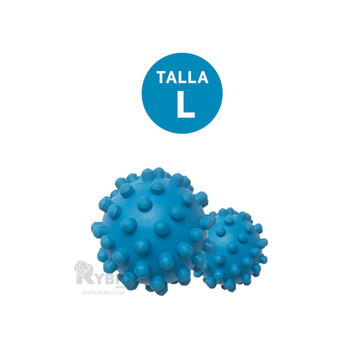 GENERICO - Balon Ideal para Mascota en Celeste Y+Banderitas Adhesivas