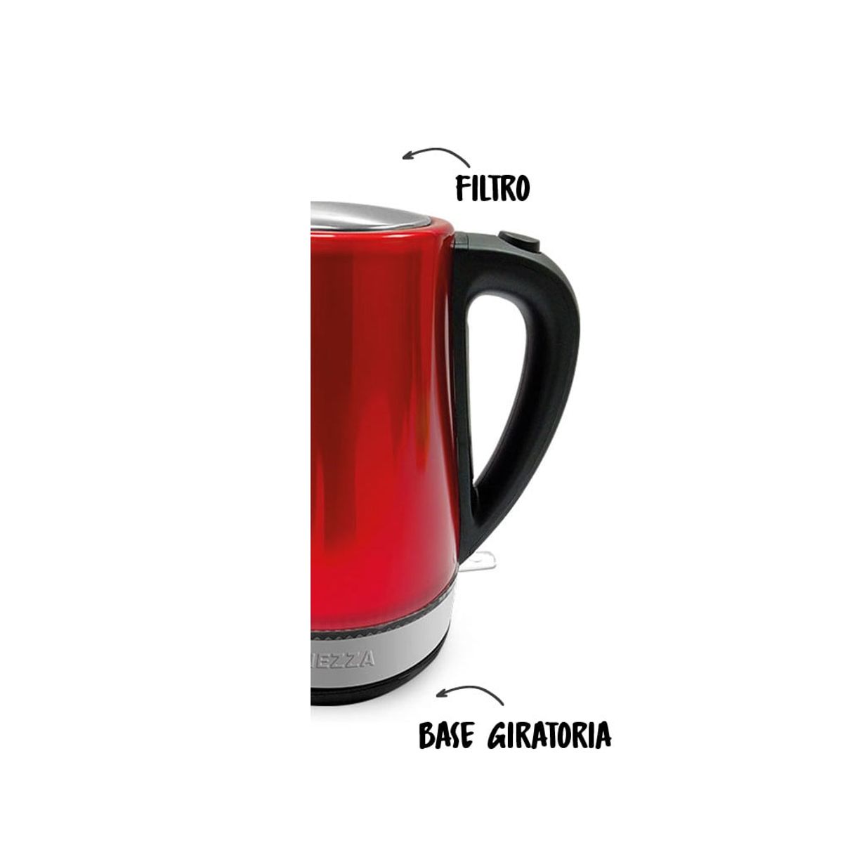 FINEZZA - Hervidor Electrico 2.0 L FINEZZA CK-656HA