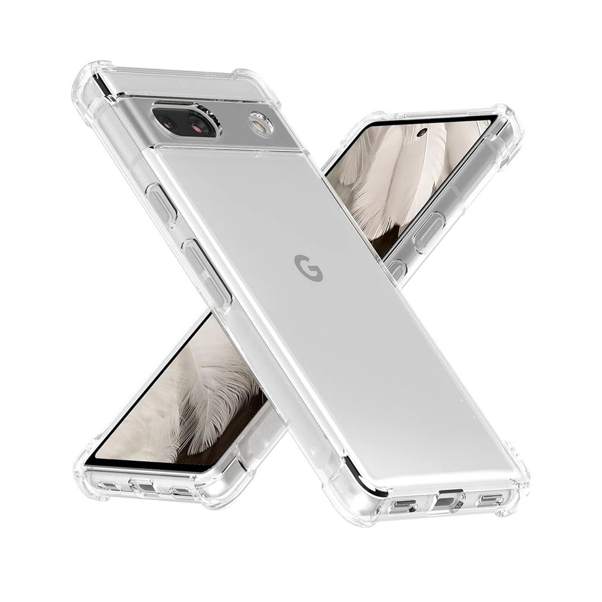 GENERICO - Funda Protector Case GOOGLE PIXEL 7A - TRANSPARENTE ANTI IMPACTO