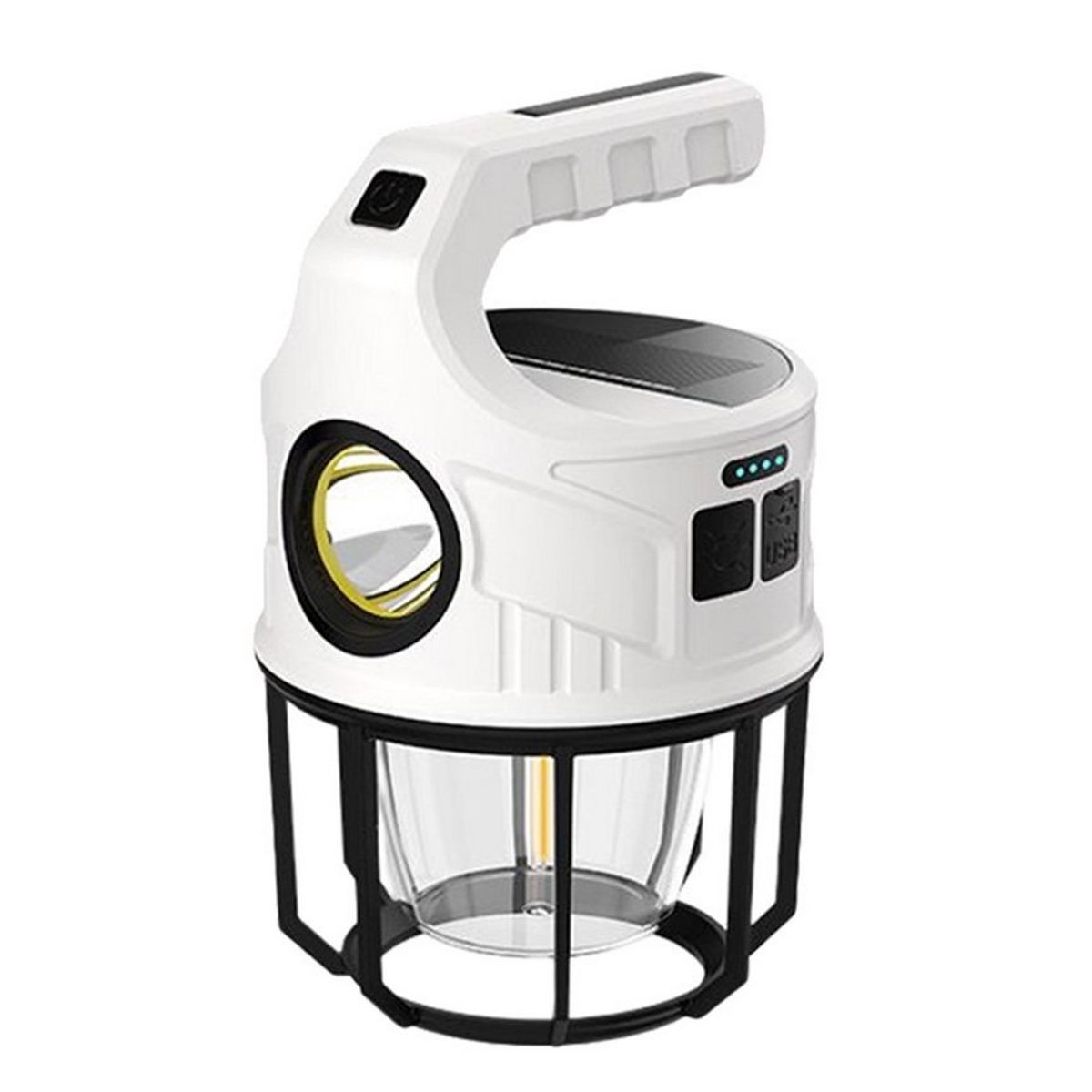 OEM - Lampara Solar Led - Camping Luz Calida y Fria - Recargable