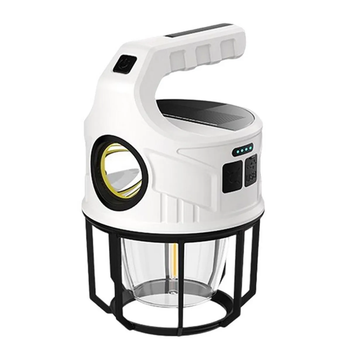 OEM - Lampara Solar Led - Camping Luz Calida y Fria - Recargable