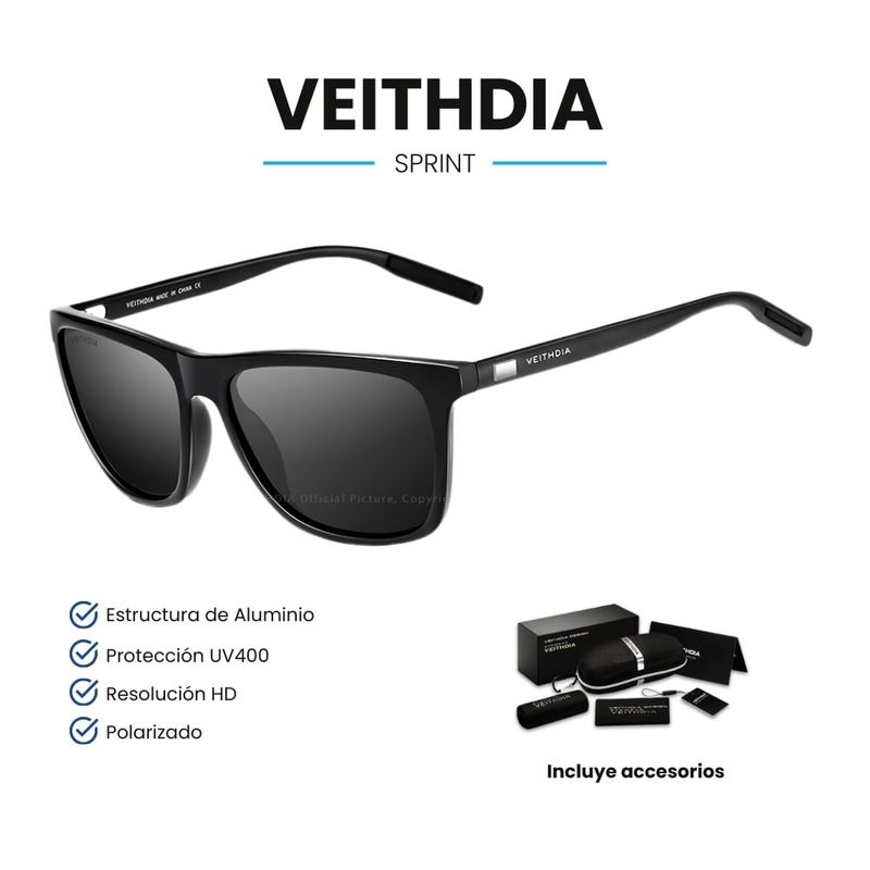 VEITHDIA - Lentes de Sol VEITHDIA Sprint - Polarizados - UV400