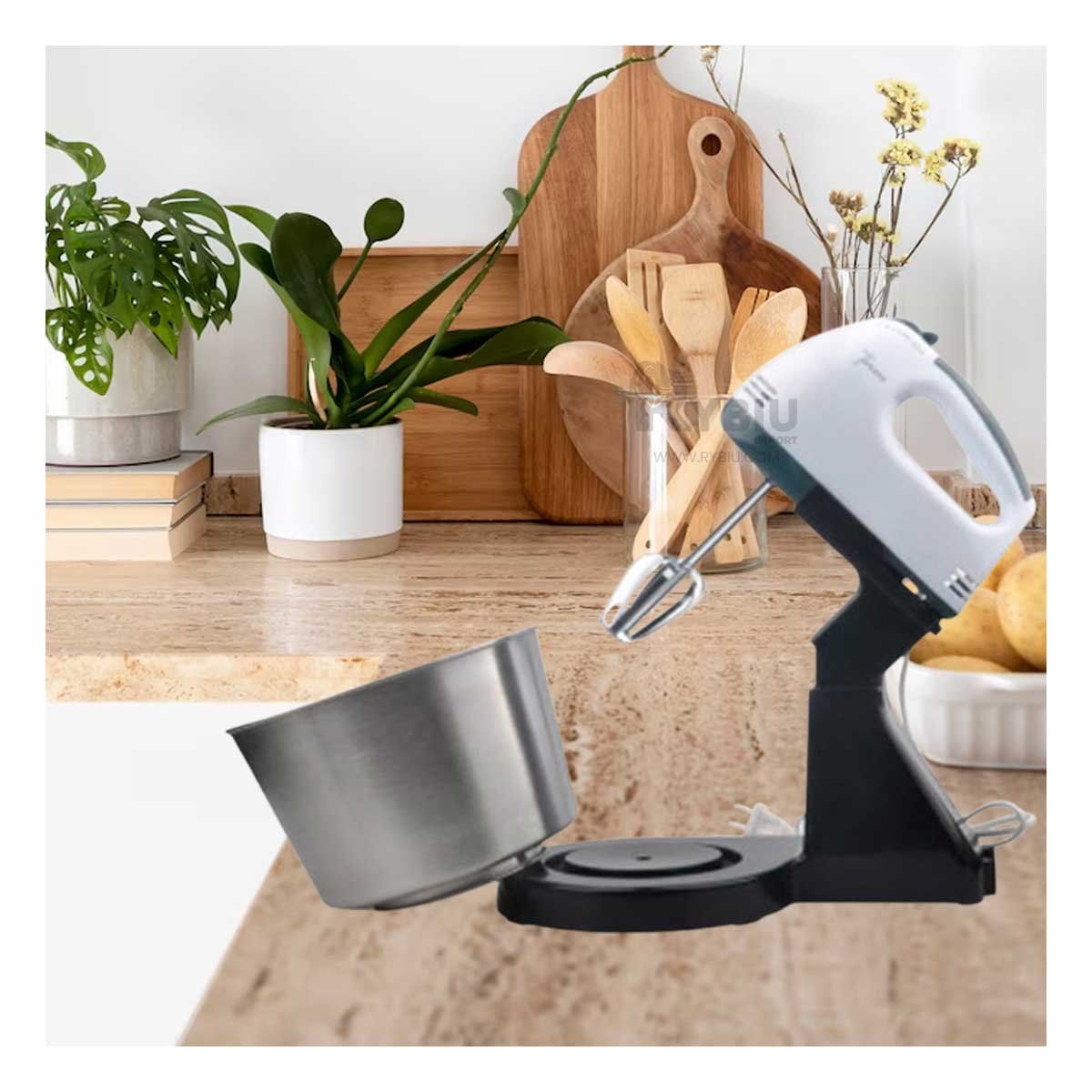 RYBIU IMPORT - Mezcladora con Bowl Sencillo de 2L Y+Regalo Agendita