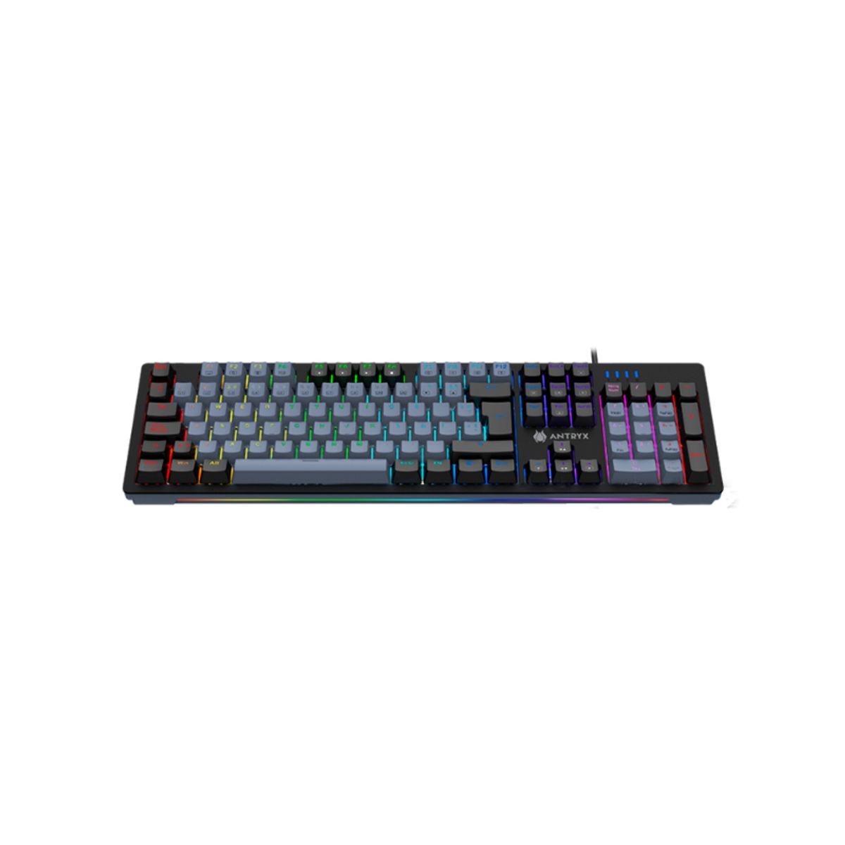 ANTRYX - TECLADO MECANICO ANTRYX MK860L BLACK & GRAY
