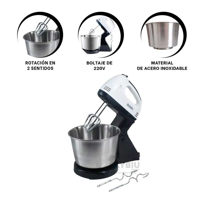 RYBIU IMPORT - Batidor Duradero de Facil Limpieza de 2L Y+Post-it Adhesivos