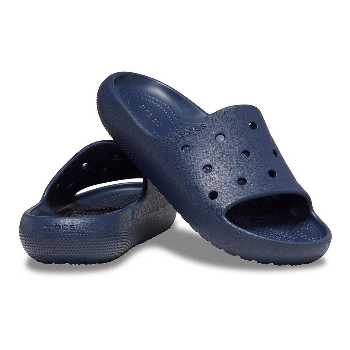 CROCS - Sandalias CROCS Classic Slide V2 Navy Unisex