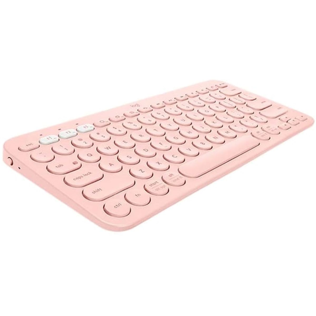 LOGITECH - Teclado Logitech Pebble Keys 2 K380 Multi-Device Bluetooth  rosado