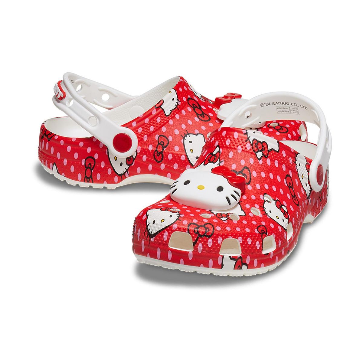 CROCS - Zuecos CROCS Hello Kitty Red Classic Clog T Multi Niños
