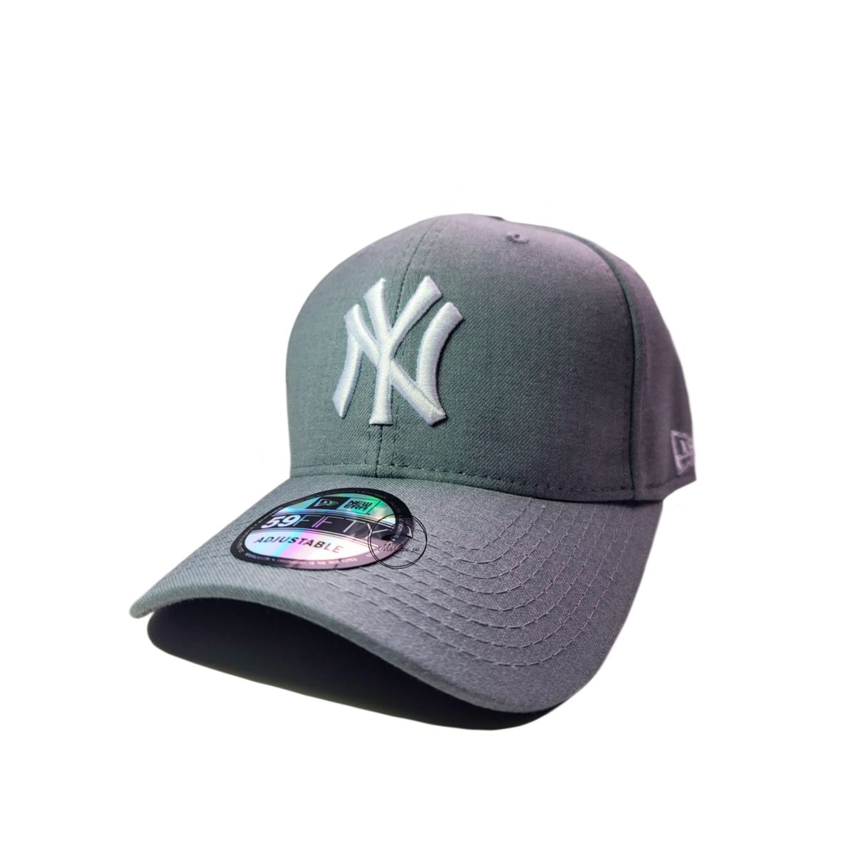 GENERICO - GORRO GRIS NY NEW ERA  BROCHE