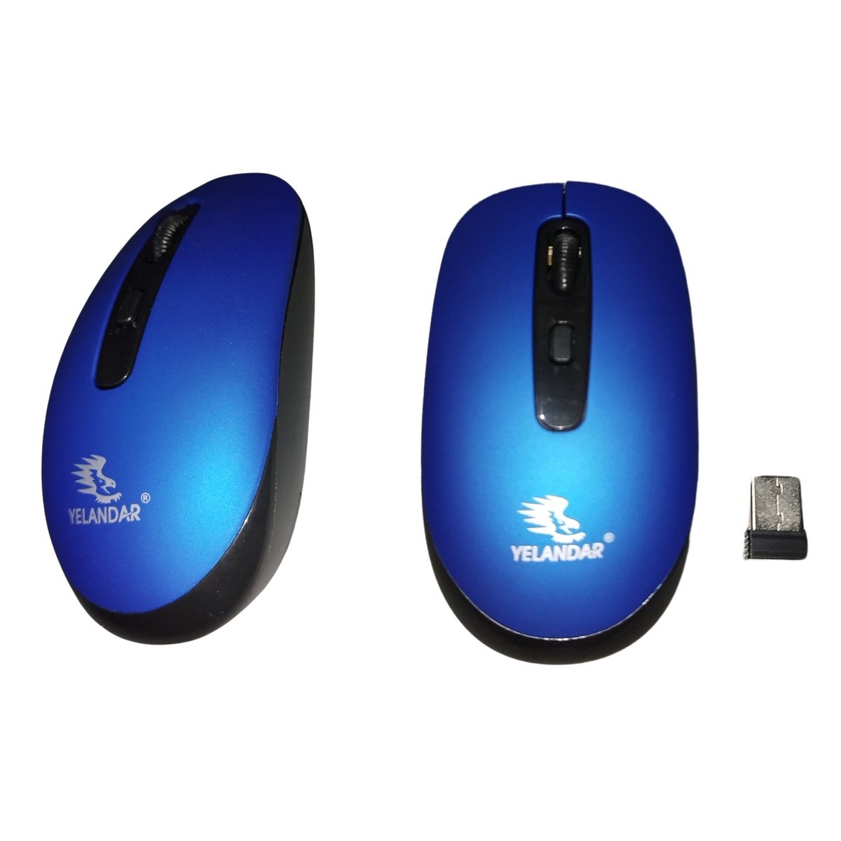 GENERICO - Mouse inalámbrico Yelandar W83 Azul  4 botones 1600 DPI