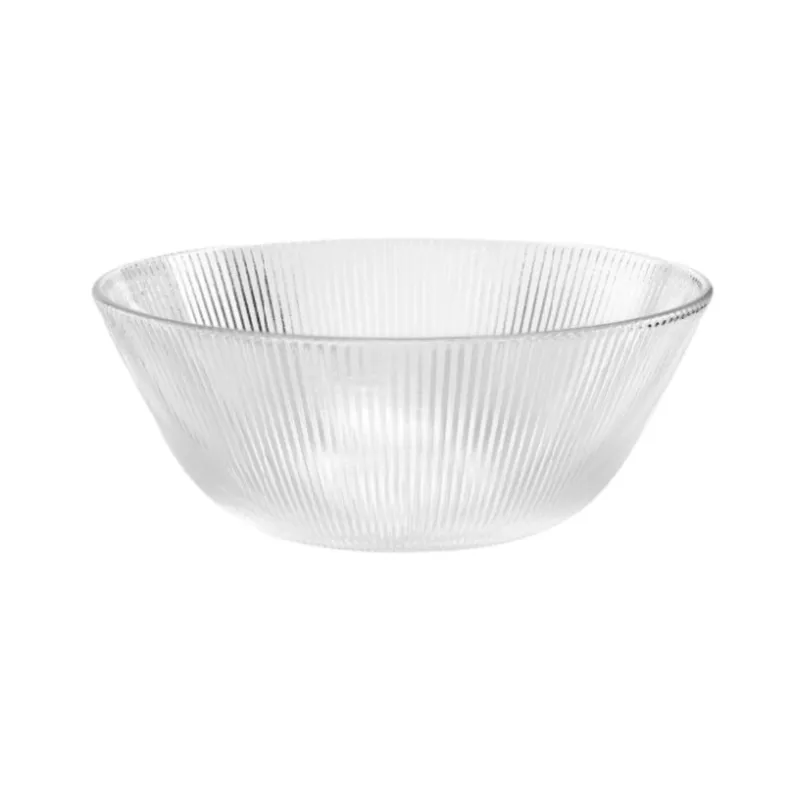 INSPIRA - Bowl Ensaladera de Vidrio Labrado