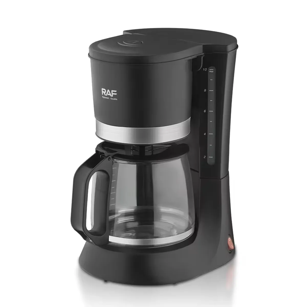 RAFF - Cafetera Eléctrica 10 tazas 1.2L RAF R.132 Antidrip