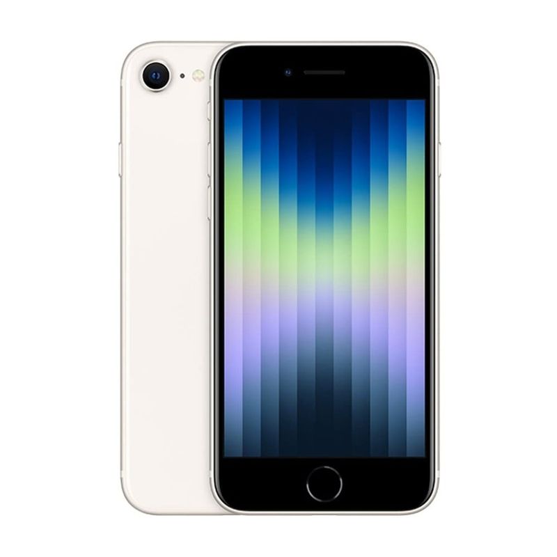 APPLE - iPhone SE 3ra Gen 128GB 4GB Blanco  REACONDICIONADO GRADO A