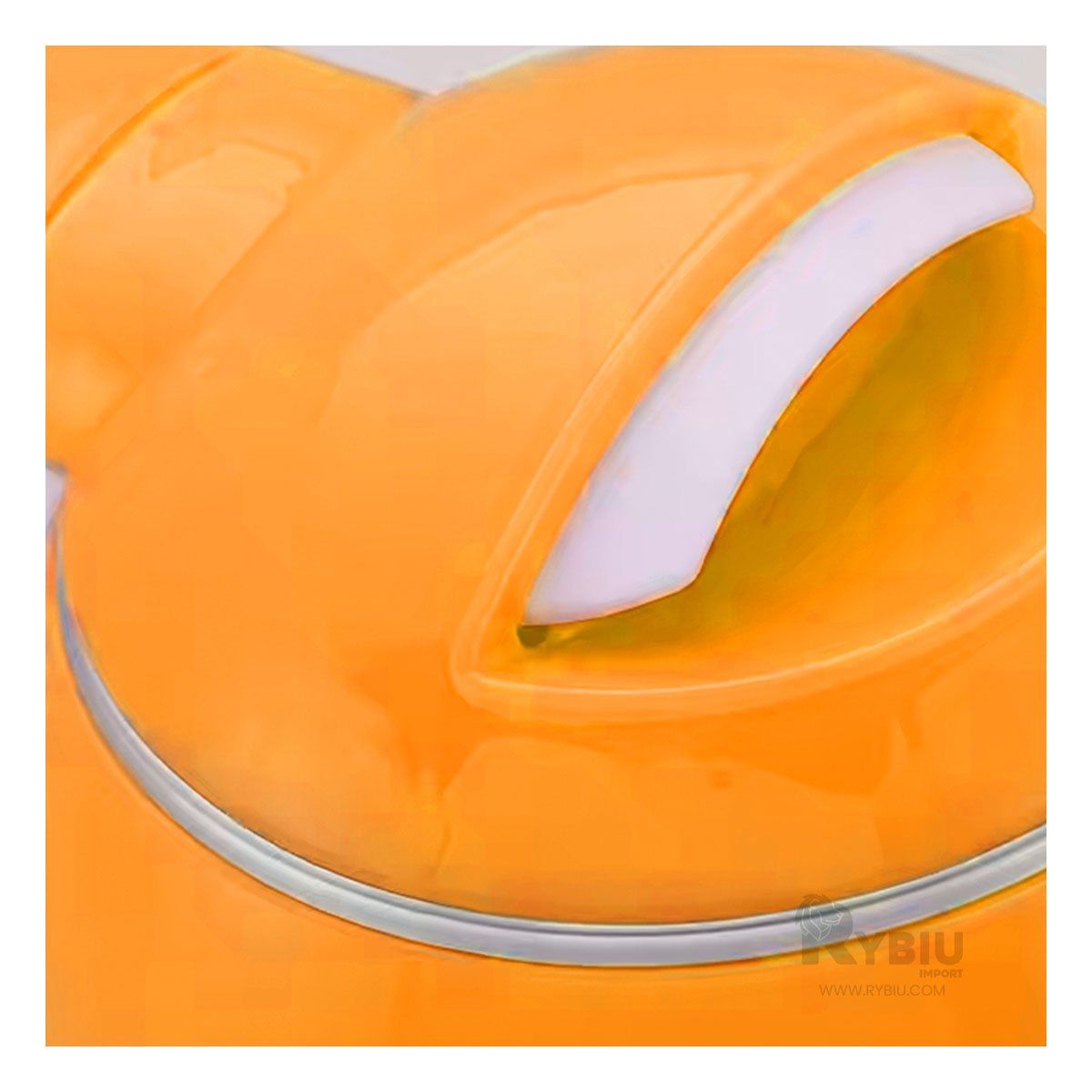RYBIU IMPORT - Hervidor Duradero de 2L en Color Naranja Y+Regalo Stickers