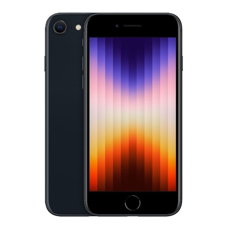 APPLE - iPhone SE 3ra Gen 64GB 4GB Negro  REACONDICIONADO GRADO A