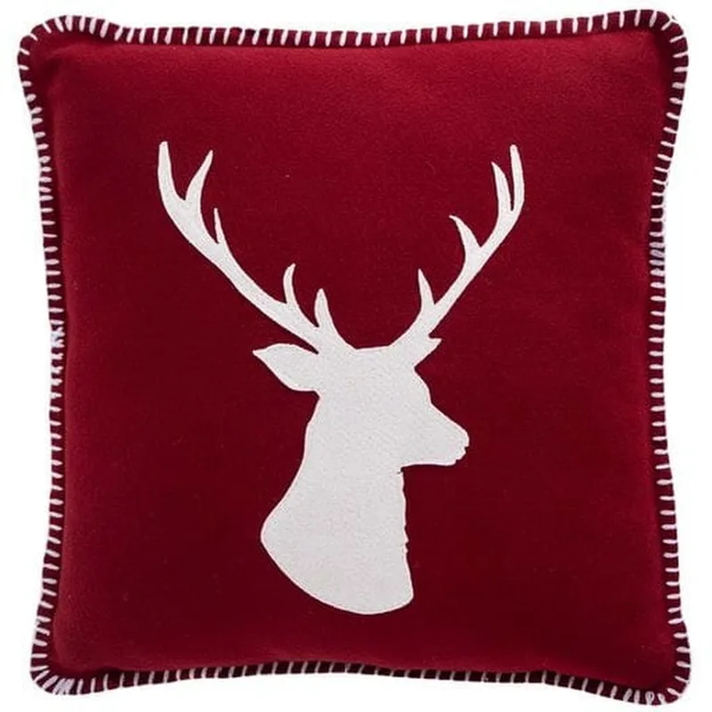 GENERICO - Cojin Navideño Reno 40 X 40 Cm