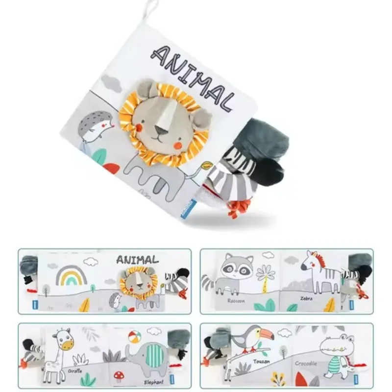 BABY - Libro sensorial para estimulación COLITAS - LEON