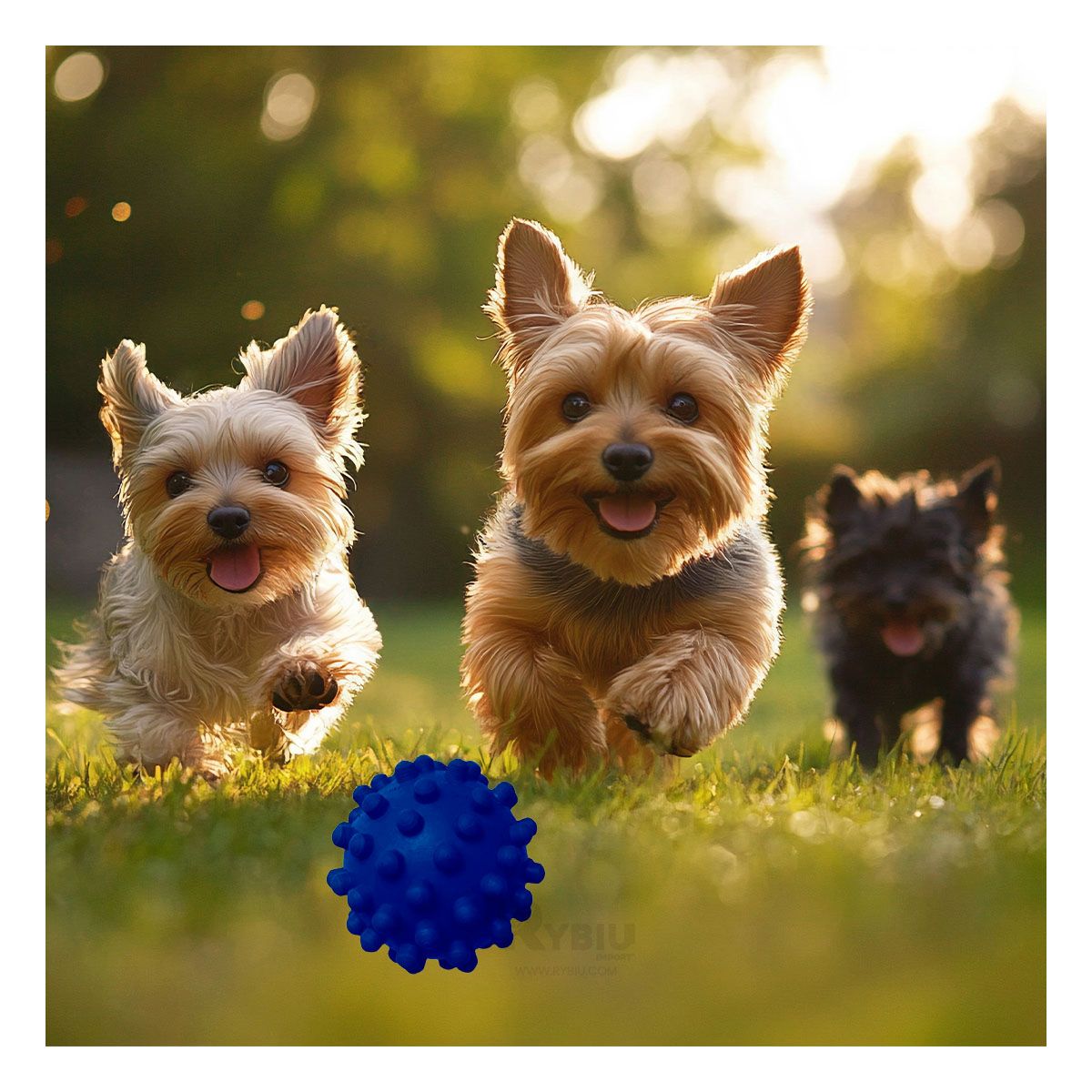 GENERICO - Juguete de Perros Caucho Color Azul Y+Regalo Agendita