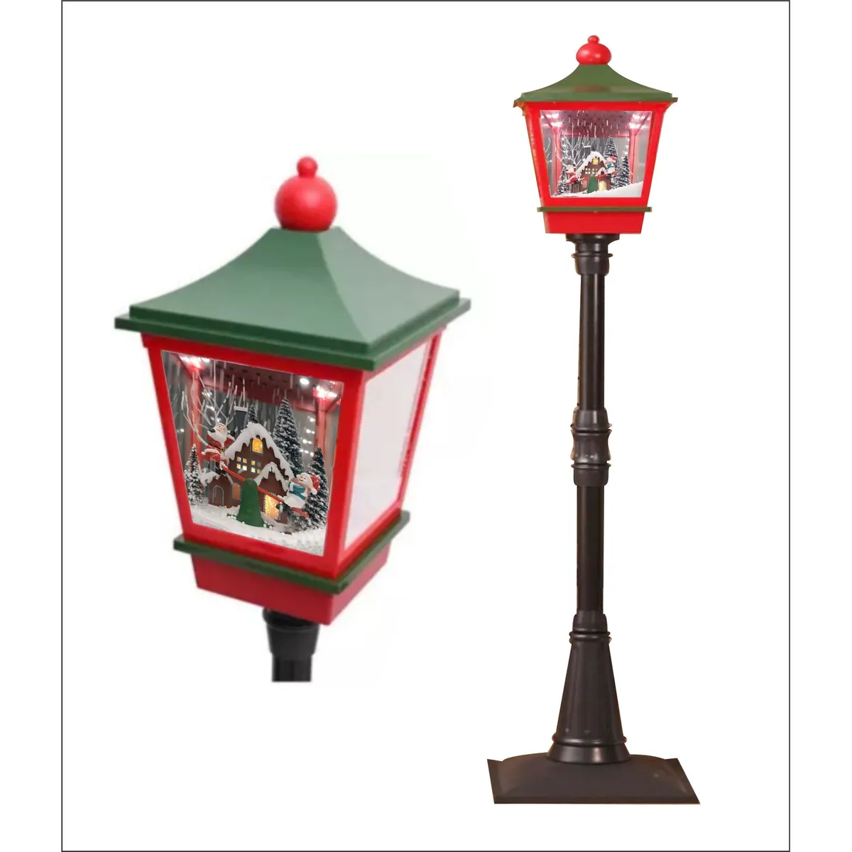 GENERICO - Farol navideño musical - Balancin navidad