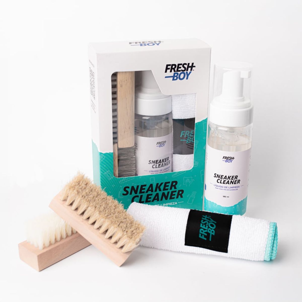 FRESH BOY - Kit de Limpieza para Zapatillas Premium - Sneaker Cleaner